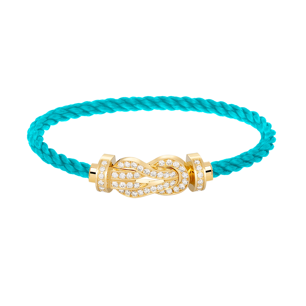 ¡®Lume Jewelry¡¯CHANCE LARGE 8 FIGURE BUCKLE FULLDIAMOND BRACELET GOLD