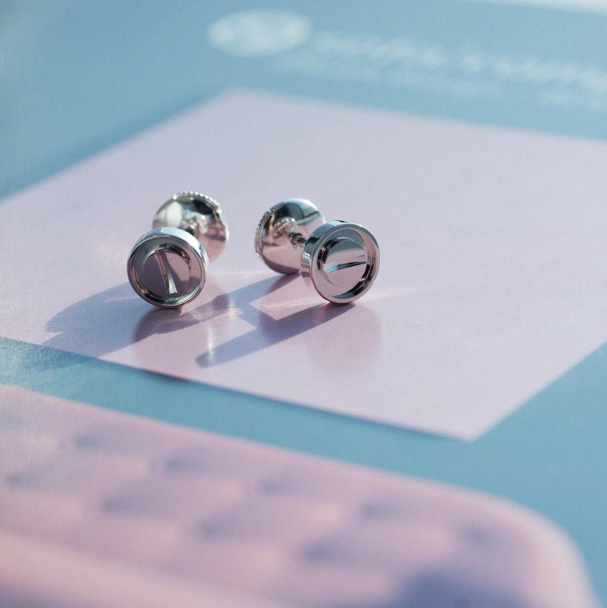 ¡®Lume Jewelry¡¯LOVE EARRINGS SILVER 10MM