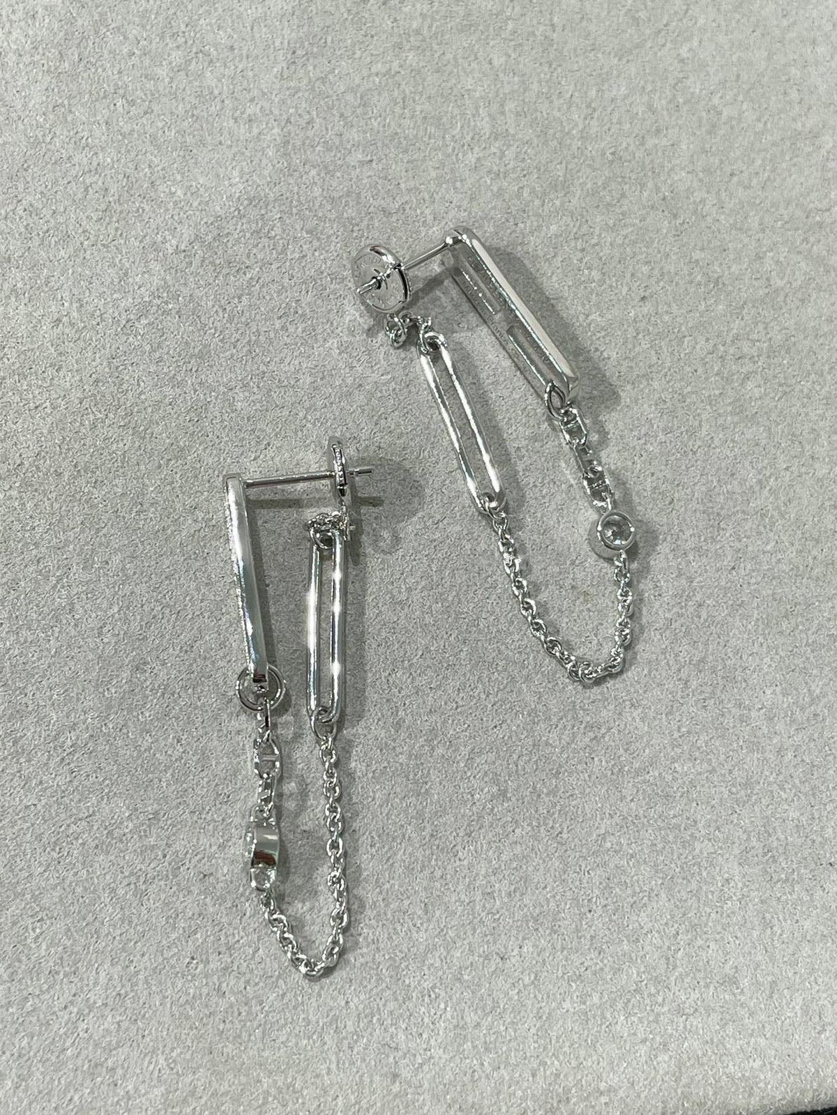 ¡®Lume Jewelry¡¯CHAINE CHAOS DIAMOND DROP EARRINGS