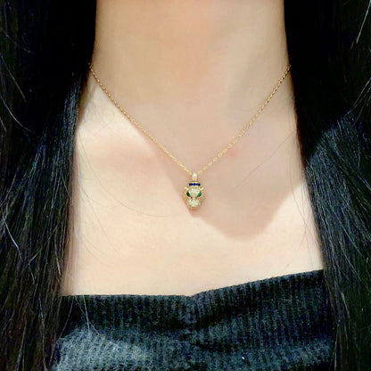 ¡®Lume Jewelry¡¯Panthère de Cartier Pavé‑Diamond Necklace