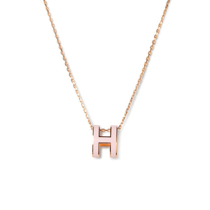 ¡®Lume Jewelry¡¯POP H PEDANT PINK GOLD