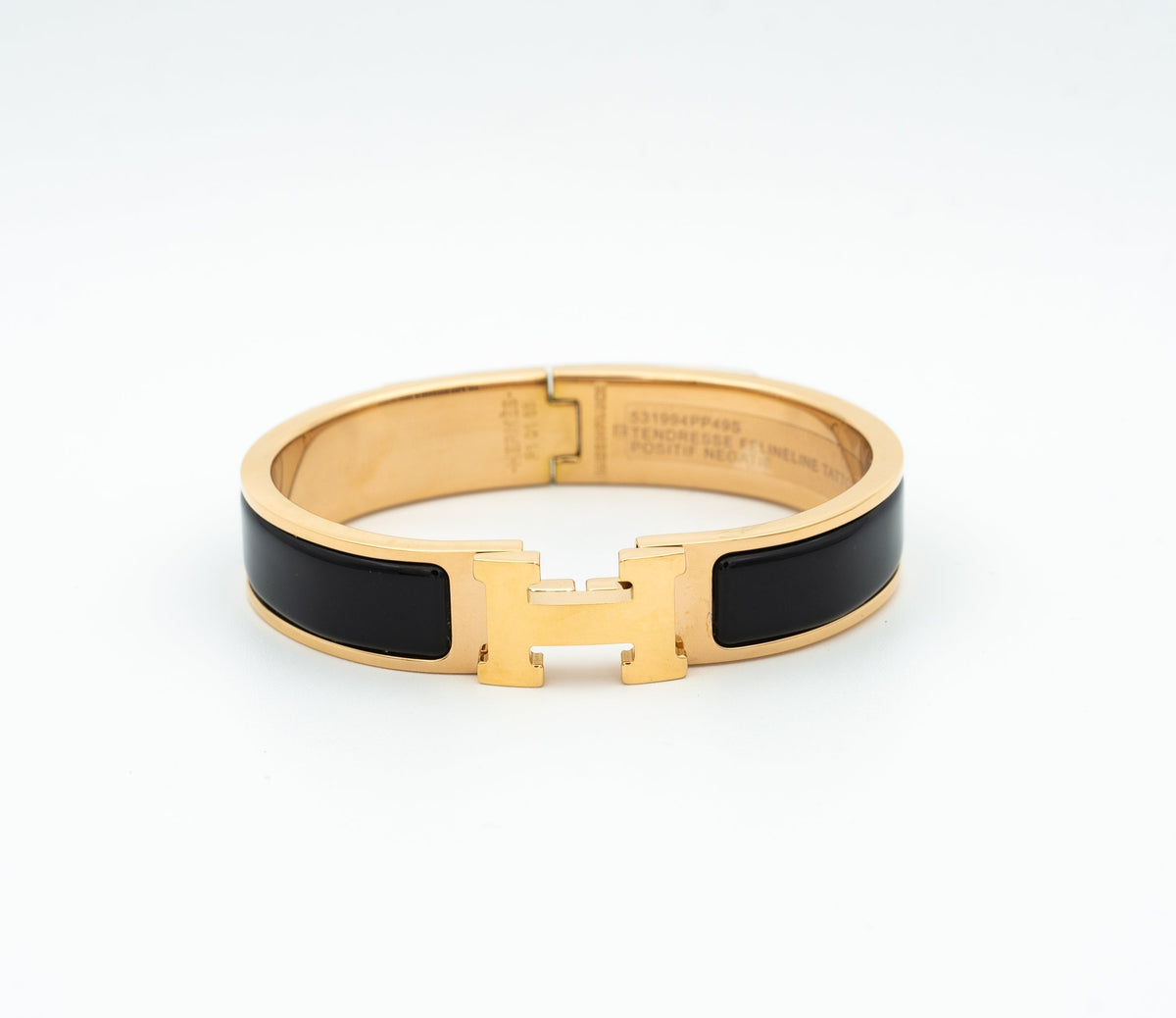 ¡®Lume Jewelry¡¯H BLACK BRACELET