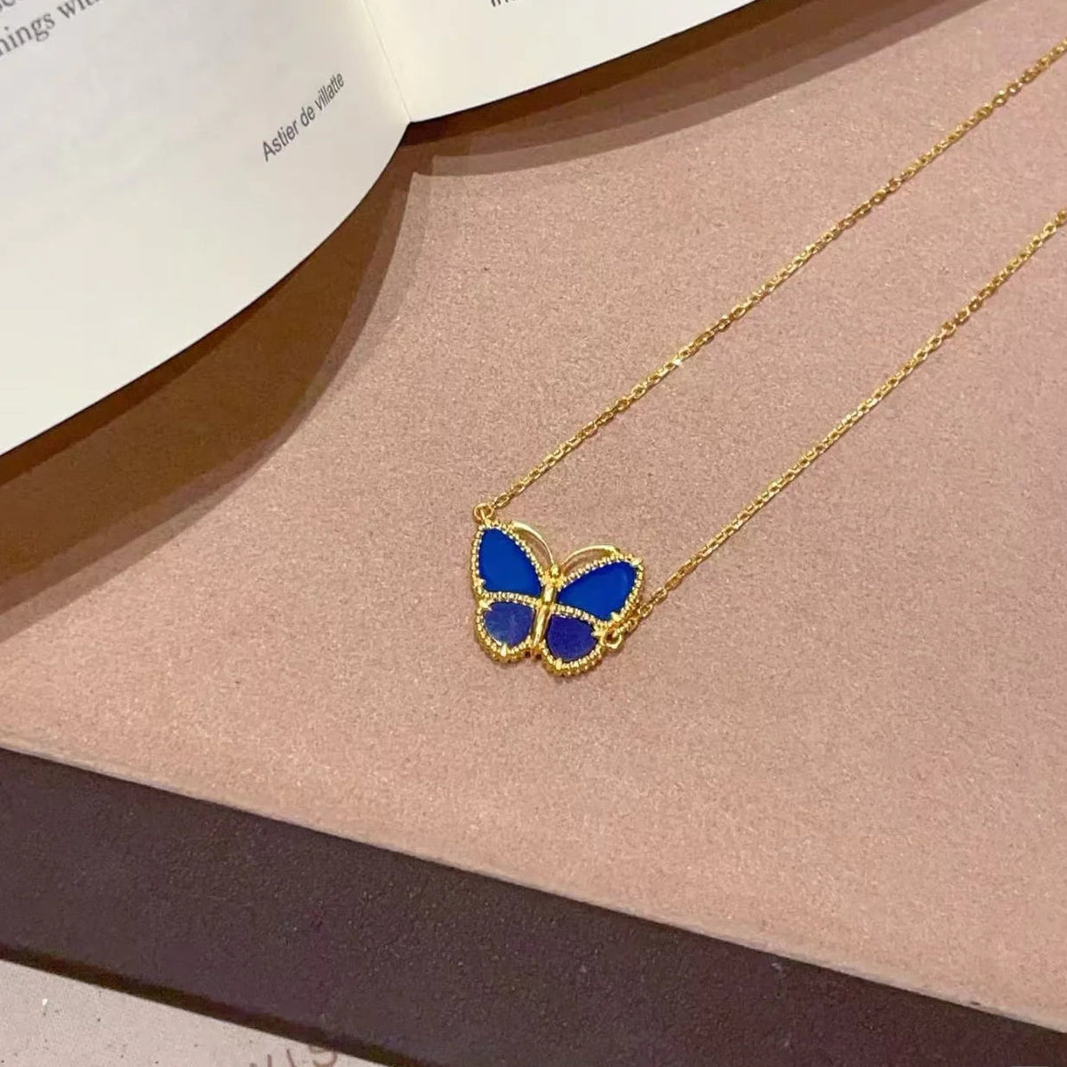 [Lume Jewelry] 2026 NEW LUCKY BUTTERFLY 1 MOTIFS NECKLACE