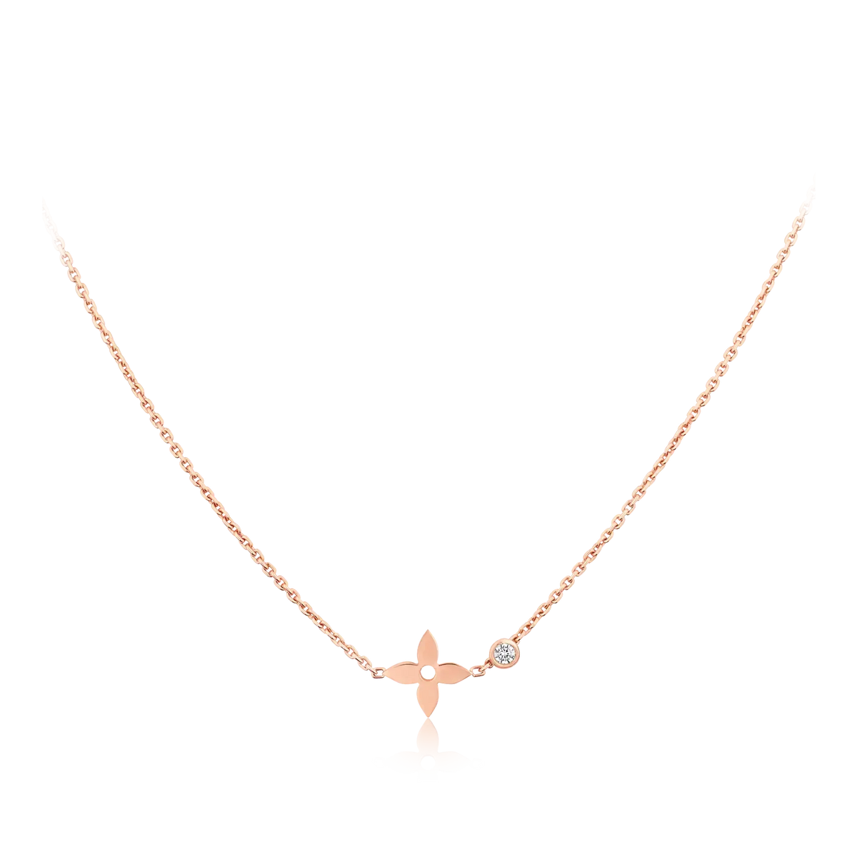 ¡®Lume Jewelry¡¯BLOSSOM PENDANT PINK GOLD AND DIAMOND