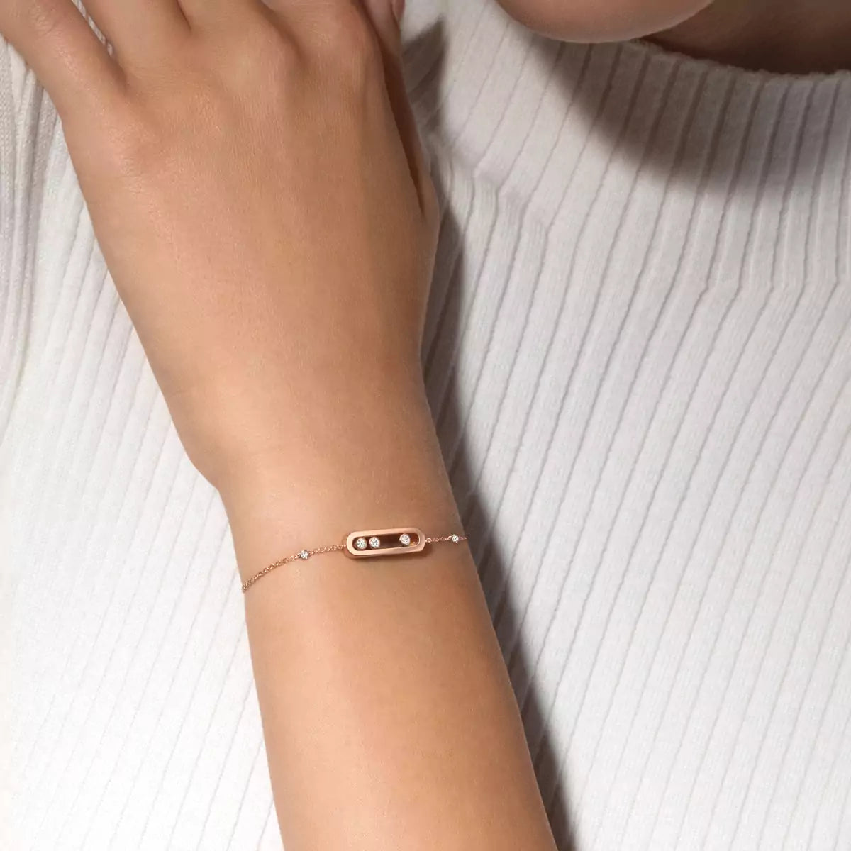 [Lume Jewelry]Baby Move Diamond Bracelet