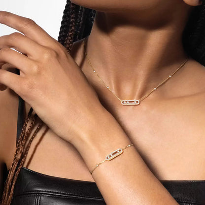 [Lume Jewelry]Pavé Baby Move Diamond Bracelet