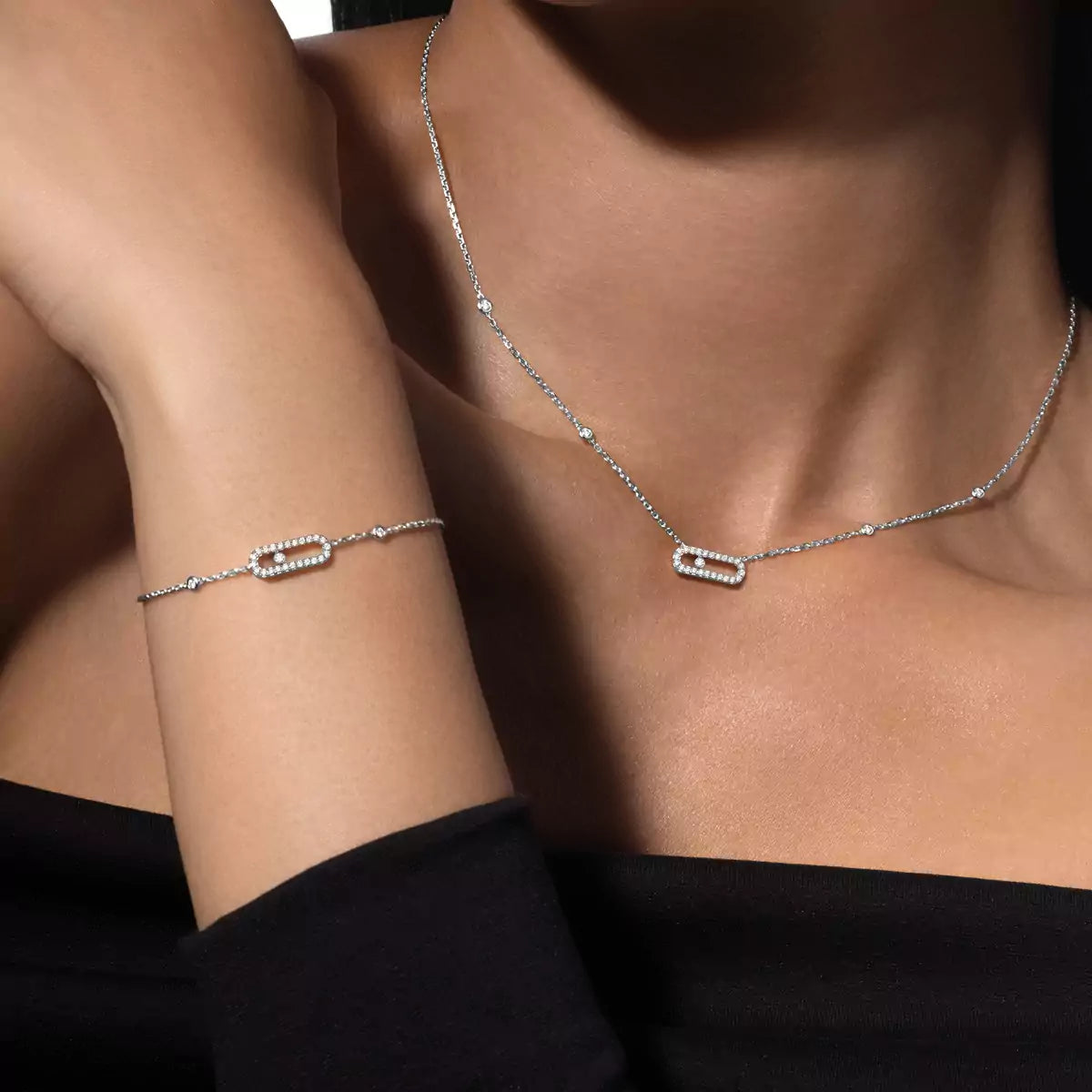 [Lume Jewelry]Move Uno Necklace