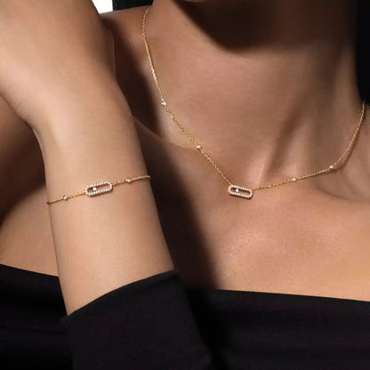 [Lume Jewelry]Move Uno Necklace