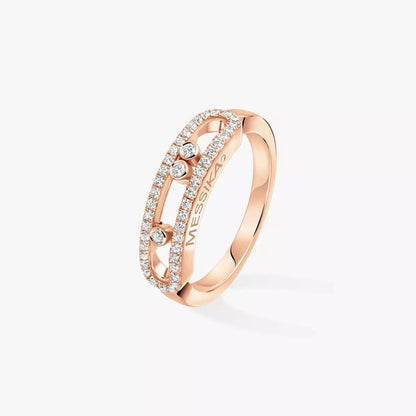 [Lume Jewelry] Baby Move Gold Diamond Pave_ Ring