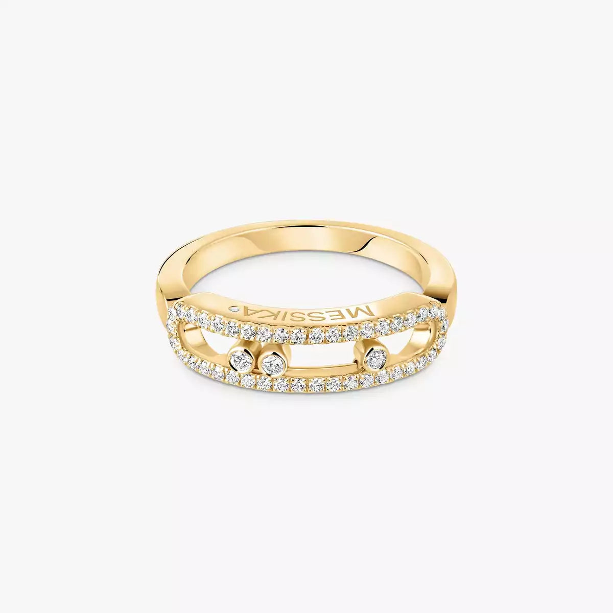[Lume Jewelry] Baby Move Gold Diamond Pave_ Ring