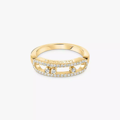 [Lume Jewelry] Baby Move Gold Diamond Pave_ Ring