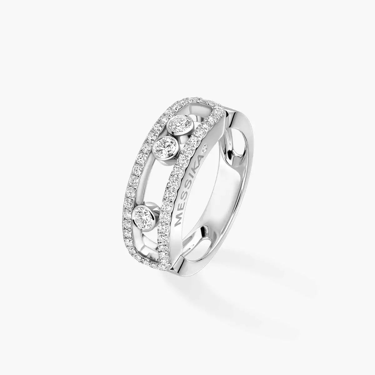 [Lume Jewelry] Move Gold Diamond Pave_ Ring