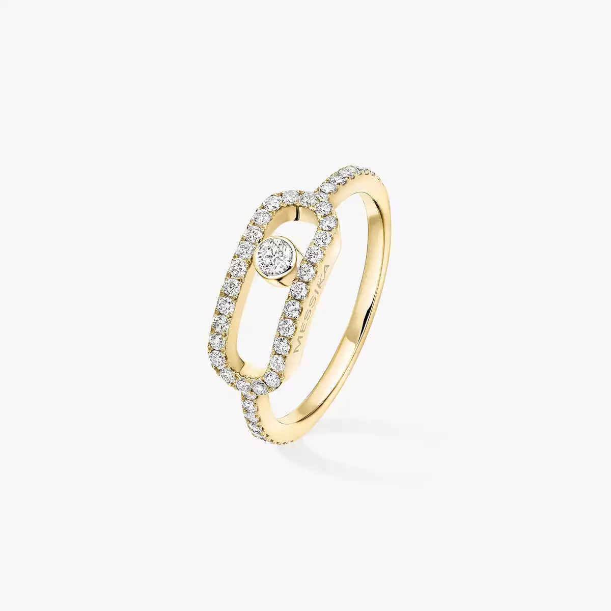 [Lume Jewelry]Move Uno Diamond Ring in Gold