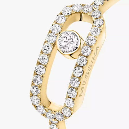 [Lume Jewelry]Move Uno Diamond Ring in Gold