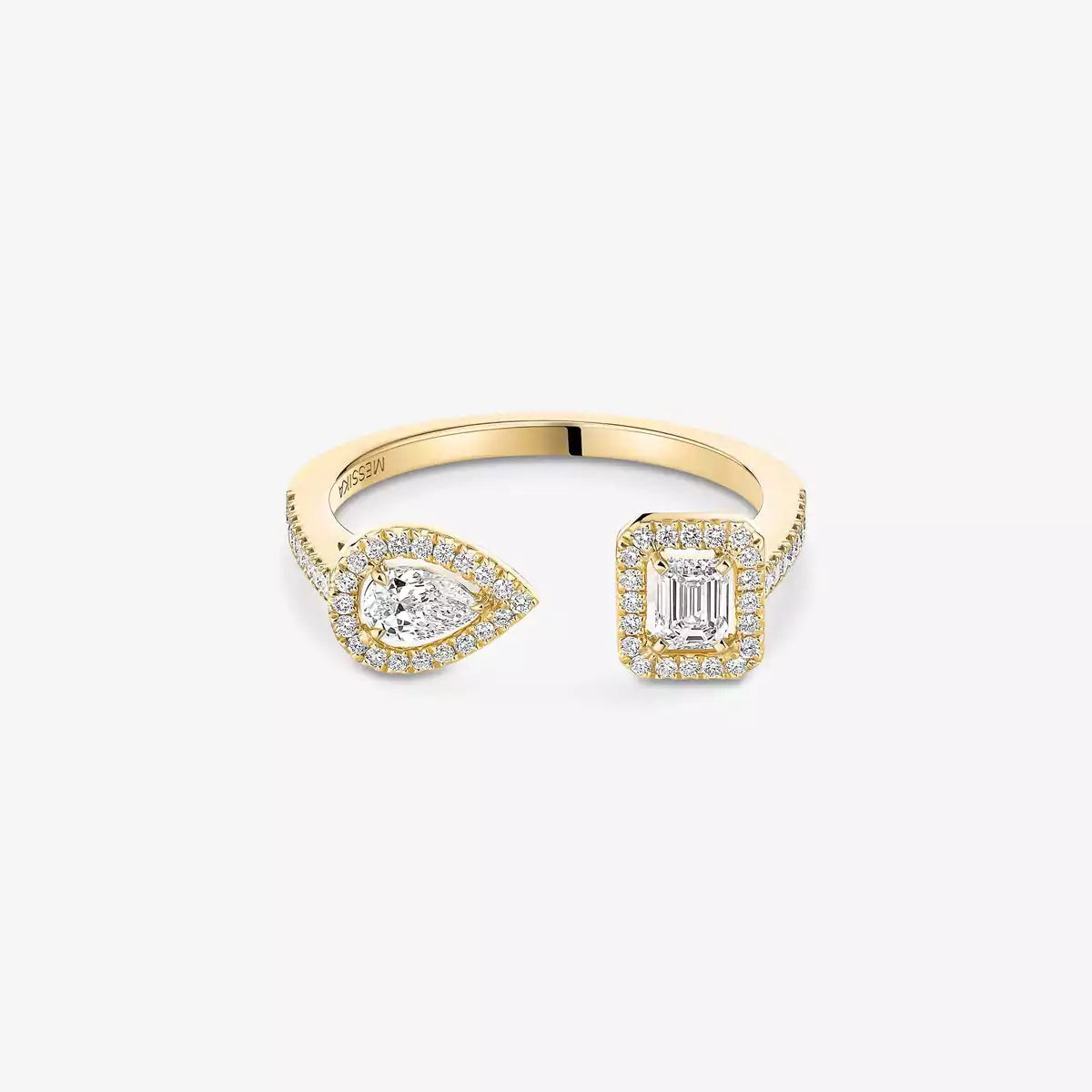 [Lume Jewelry]My Twin Toi Gold Diamond Ring