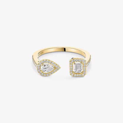[Lume Jewelry]My Twin Toi Gold Diamond Ring