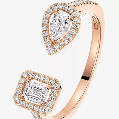 [Lume Jewelry]My Twin Toi Gold Diamond Ring