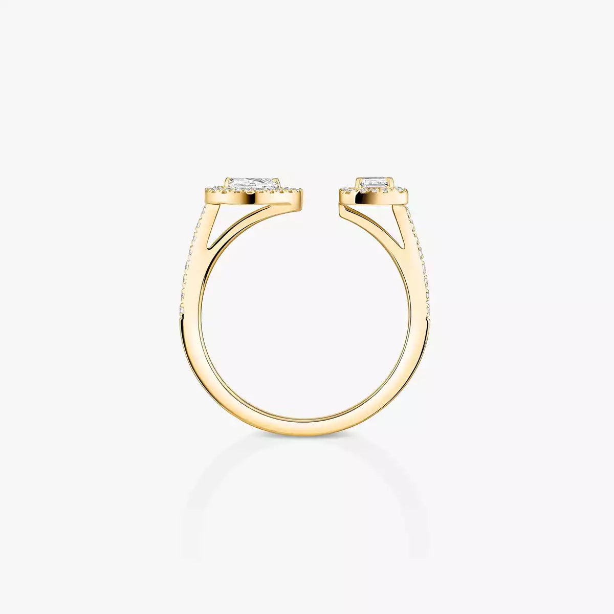 [Lume Jewelry]My Twin Toi Gold Diamond Ring