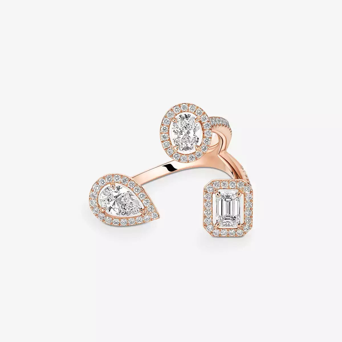 [Lume Jewelry] Diamond Ring 0,25ct My Twin Trilogy