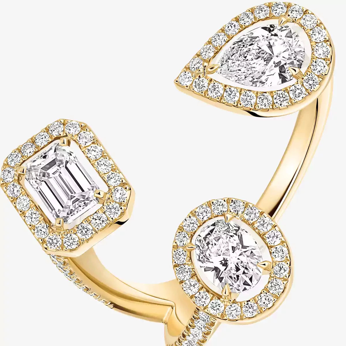 [Lume Jewelry] Diamond Ring 0,25ct My Twin Trilogy