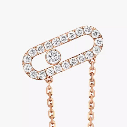 [Lume jewelry]Move Uno Diamond Earrings