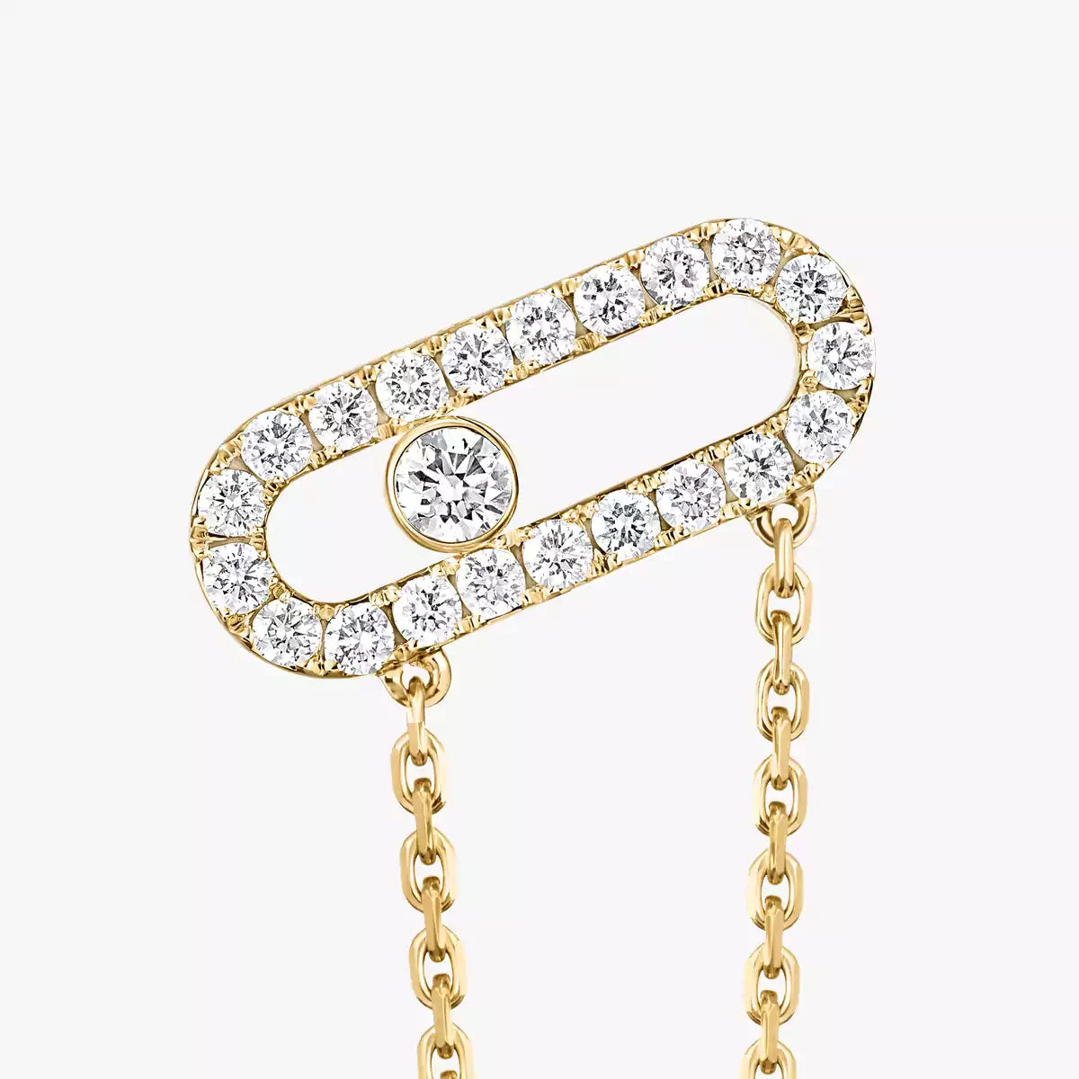 [Lume jewelry]Move Uno Diamond Earrings