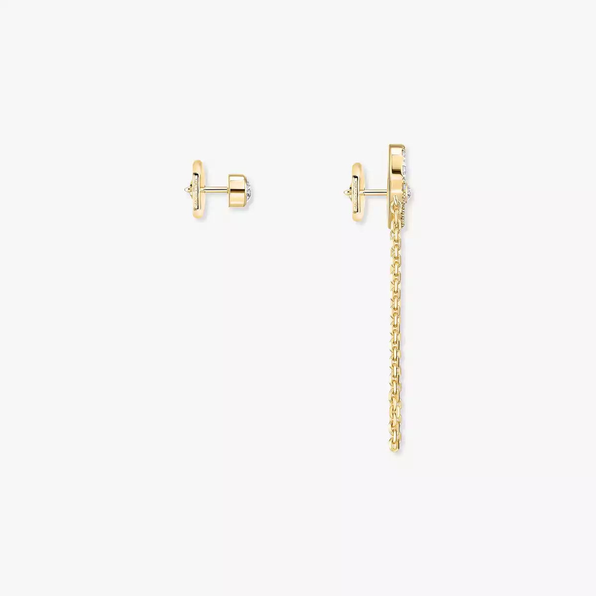 [Lume jewelry]Move Uno Diamond Earrings