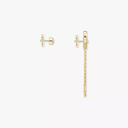 [Lume jewelry]Move Uno Diamond Earrings