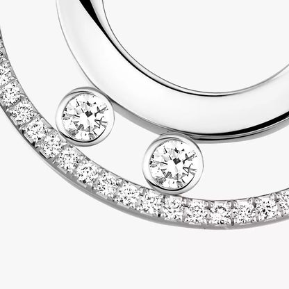 [Lume Jewelry]Move Romane Small Diamond Hoop Earrings
