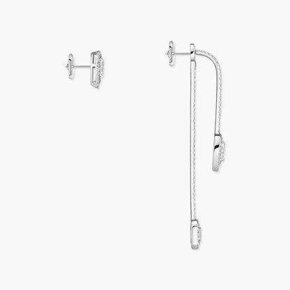 [Lume Jewelry]Diamond Drop Earrings My Twin