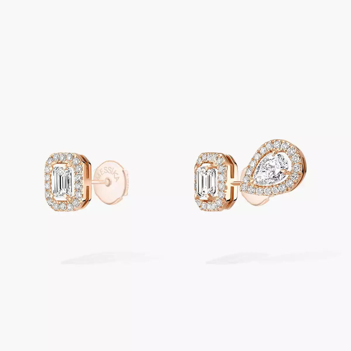 [Lume Jewelry]Diamond Earrings 0,10ct My Twin 1+2