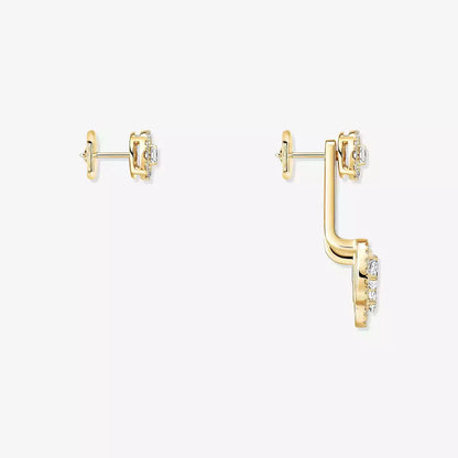 [Lume Jewelry] My Twin Trio  Diamond Earrings