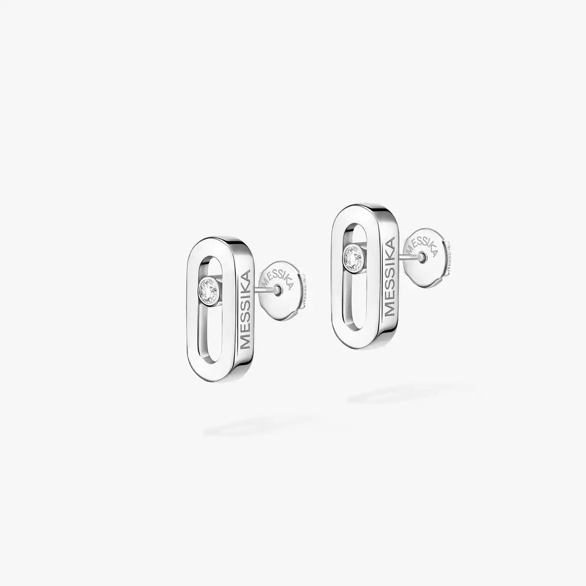 [Lume Jewelry]Move Uno Diamond Stud Earrings