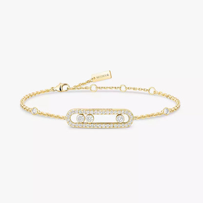[Lume Jewelry]Pavé Baby Move Diamond Bracelet