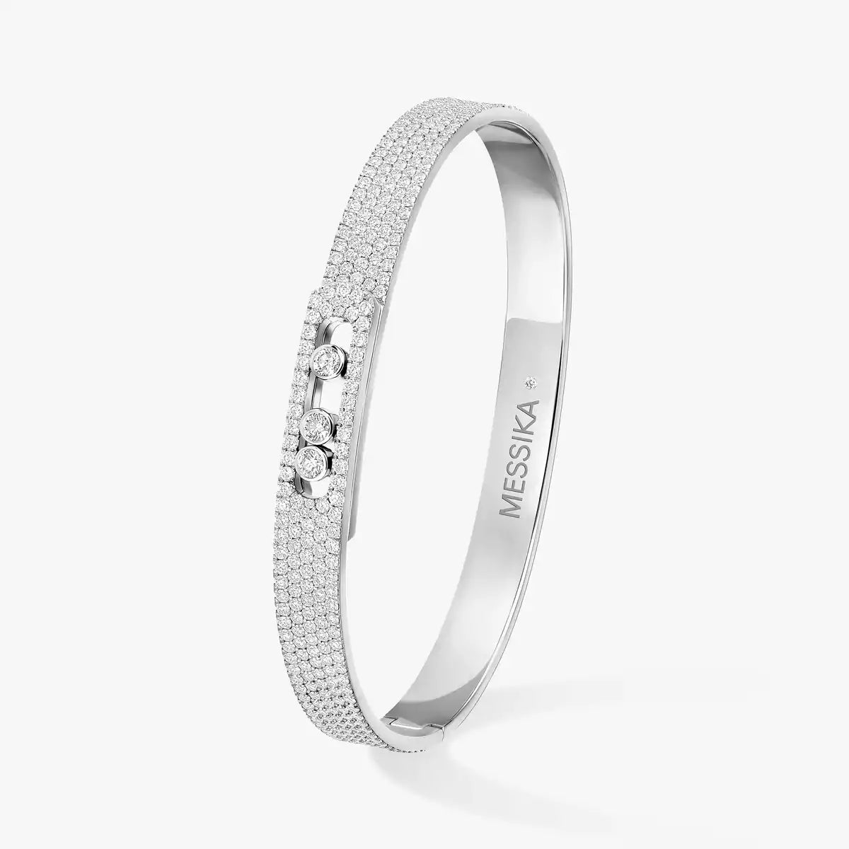 [Lume Jewelry]Move Noa Full Pavé Diamond Bangle Bracelet