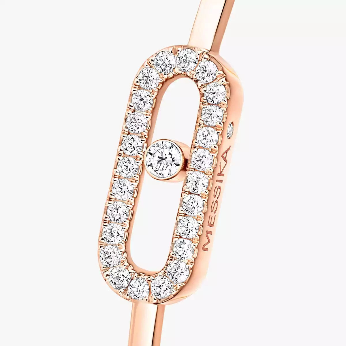 [Lume Jewelry]Move Uno pavé flex bangle medium