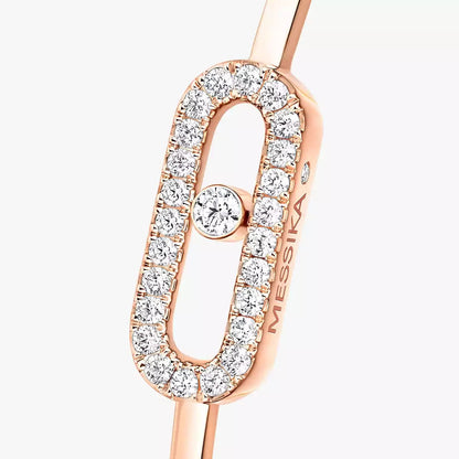 [Lume Jewelry]Move Uno pavé flex bangle medium