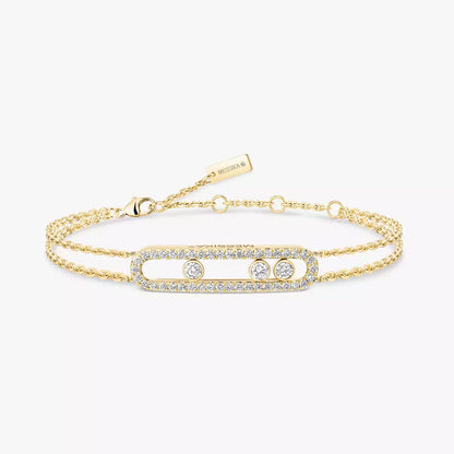 [Lume Jewelry] Move Classique pavé bracelet