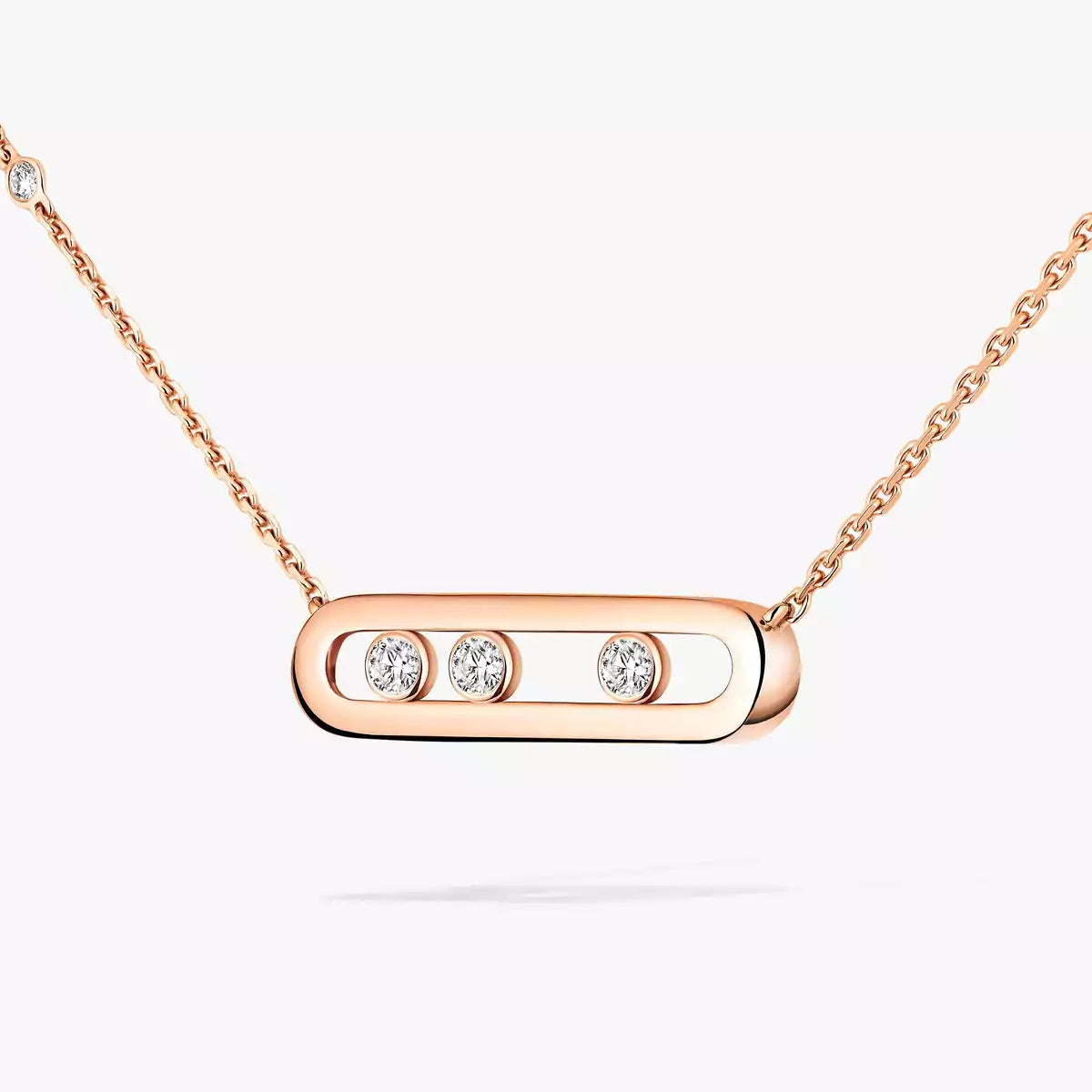 [Lume Jewelry] Baby Move Gold Diamond Necklace