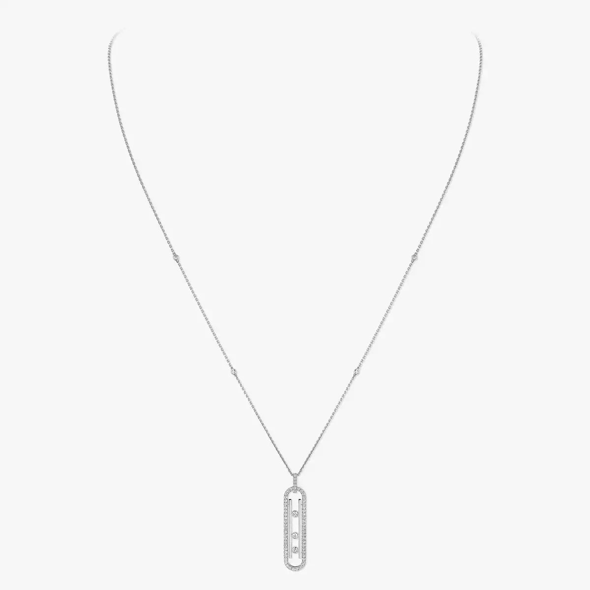 [Lume Jewelry]Diamond Necklace Move 10Th