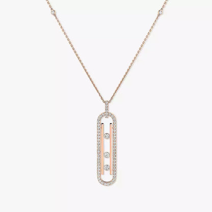 [Lume Jewelry]Diamond Necklace Move 10Th