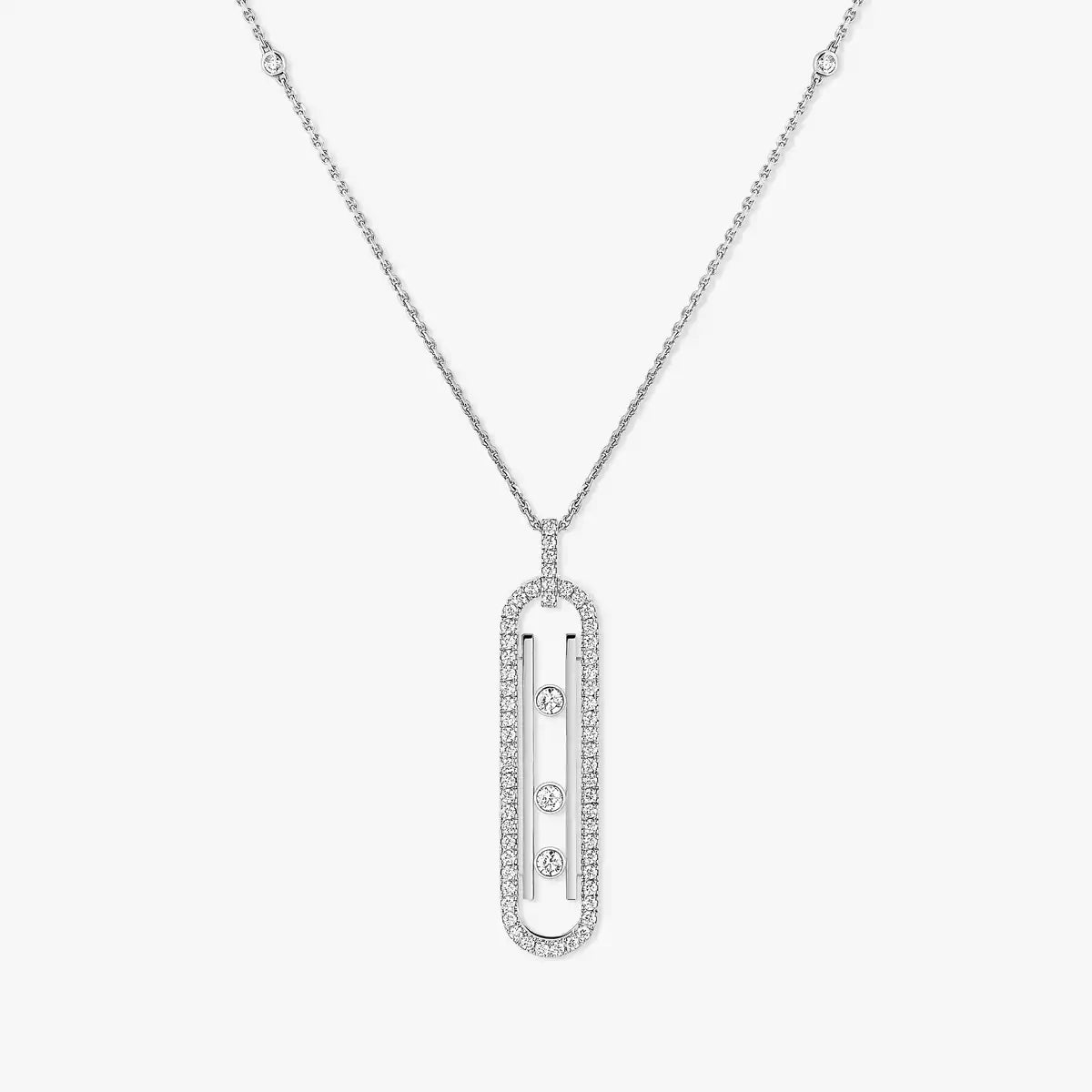 [Lume Jewelry]Diamond Necklace Move 10Th