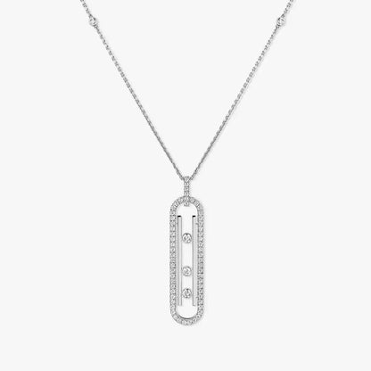 [Lume Jewelry]Diamond Necklace Move 10Th