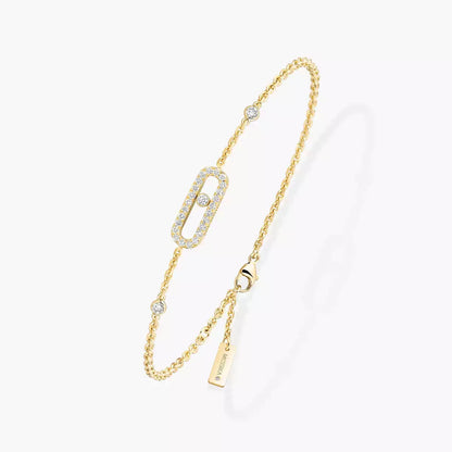 [Lume Jewelry]Move Uno Diamond Bracelet