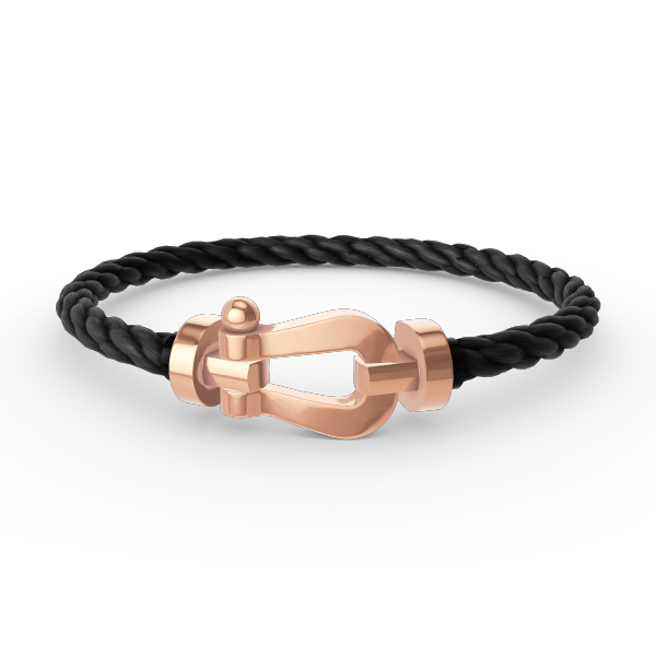 ¡®Lume Jewelry¡¯FORCE LARGE HORSESHOE NO DIAMOND BRACELET ROSE GOLD